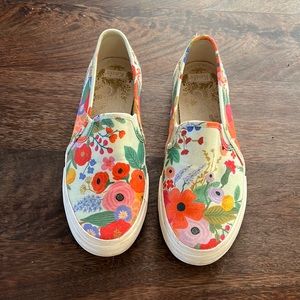 Keds X Rifle Paper Co - Garden Party Double Decker Slip On
